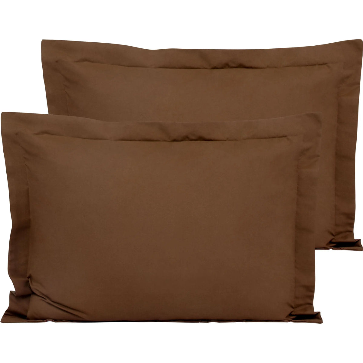Bedsum 2-Pack Ultra Soft Brushed Pillowcases - Hotel Quality, Breathable Soft Bedding, Hypoallergenic Double-Sided Warm Flat Weave Fabric, Envelope Closure, Wrinkle Resistant, Snug Fit, Durable, Machine Washable, Fresh Post-Laundry Look