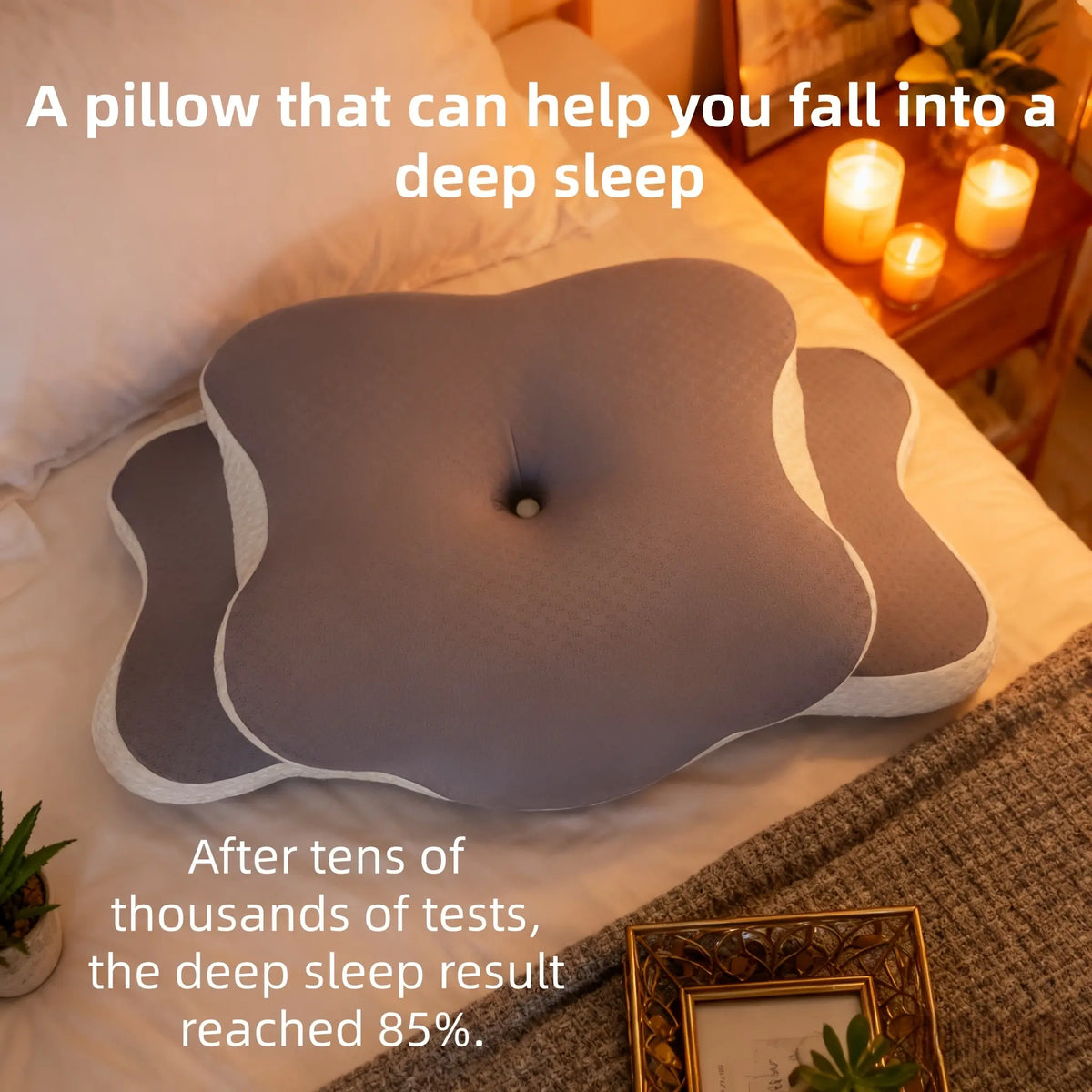 A cervical pillow that conforms to ergonomics, with slow rebound support, breathable and cool fabric, and machine washable pillowcase, suitable for side sleeping, back sleeping, and prone sleeping, providing gentle cervical comfort