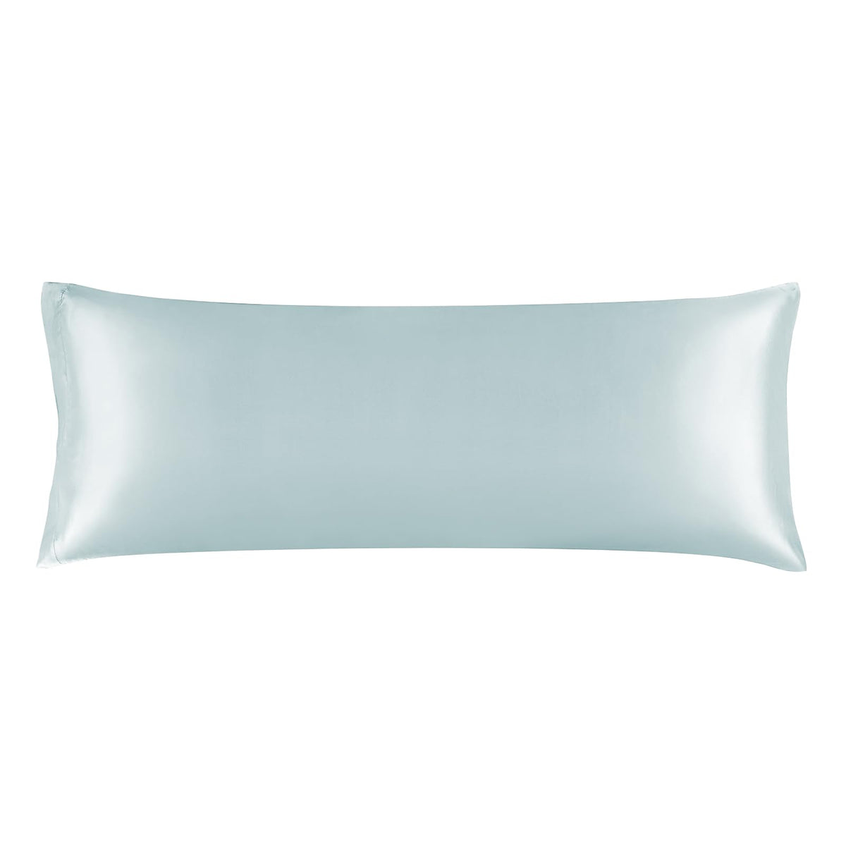 BEDELITE Satin Pillowcases, Queen Size 20x30 Inch, Dark Grey, Set of 2
