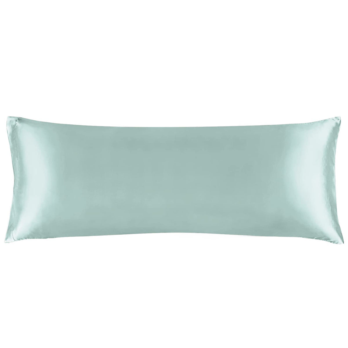 BEDELITE Satin Pillowcases, Queen Size 20x30 Inch, Dark Grey, Set of 2