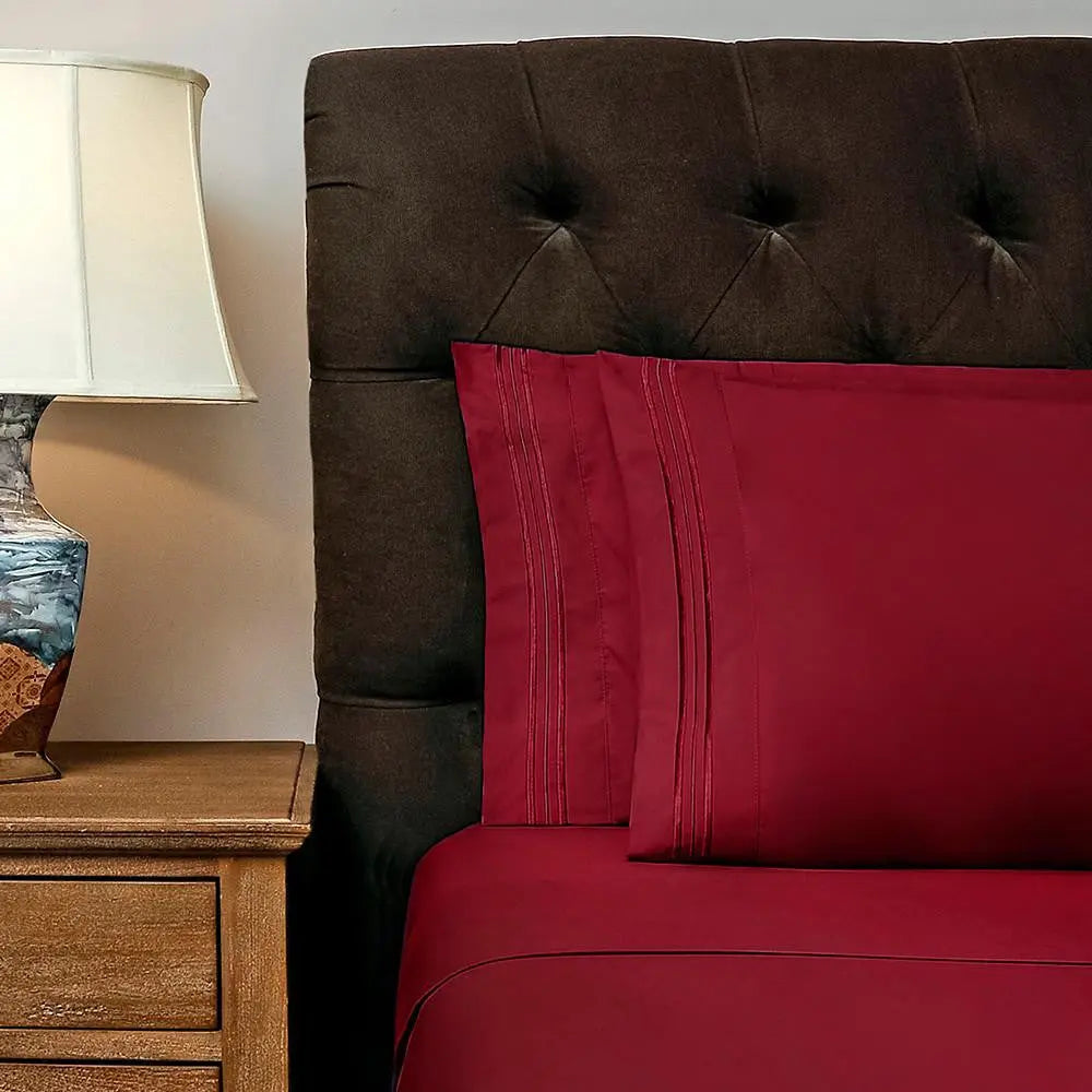 Split California King Sheets 1800 Thread Count Ultra Comfort Deep Pocket Softest in the World