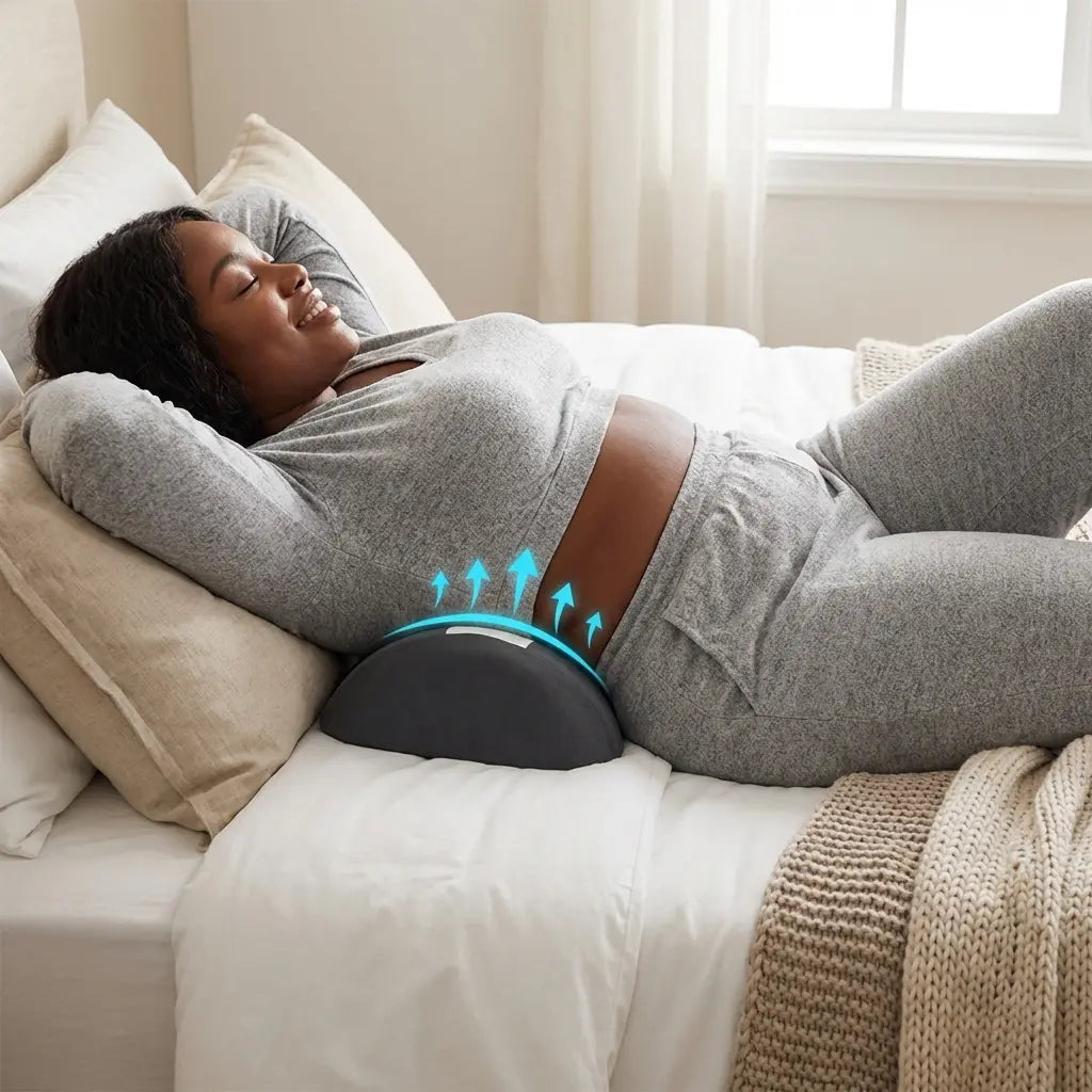 Sculpt Touch Ultimate Lumbar Support Pillow - Ergonomic Memory Foam Orthopedic Pillow for BBL Recovery & Long Sitting Support - Zoned for Comfort & Spinal Alignment