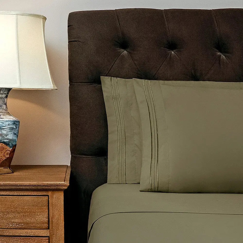 Split California King Sheets 1800 Thread Count Ultra Comfort Deep Pocket Softest in the World