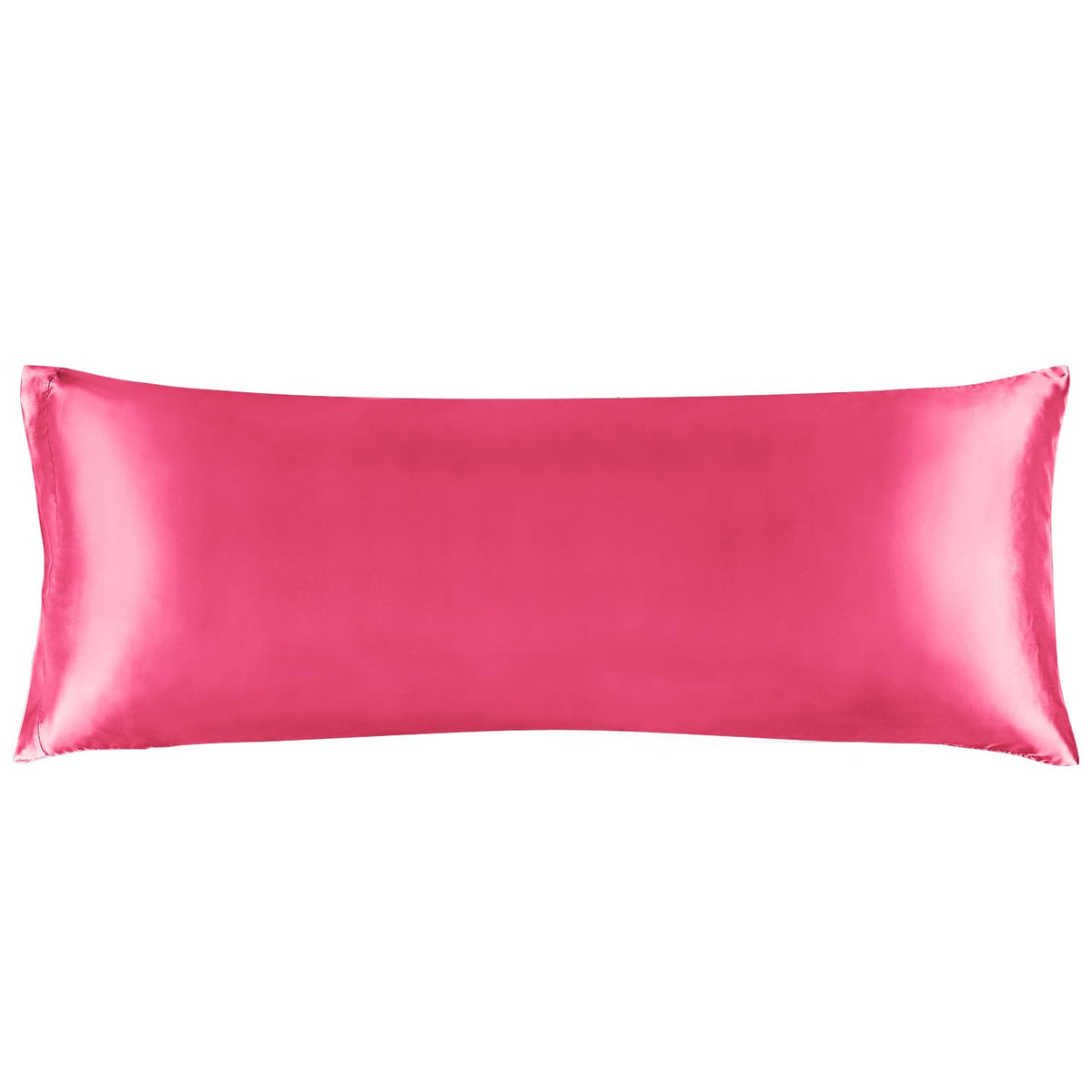 BEDELITE Satin Pillowcases, Queen Size 20x30 Inch, Dark Grey, Set of 2