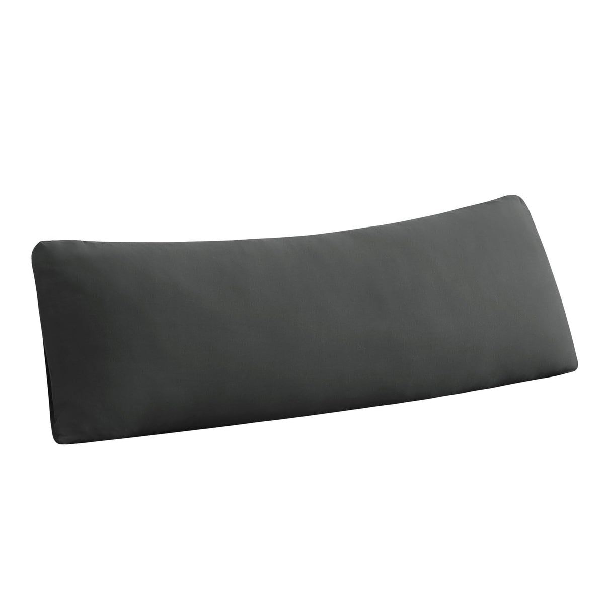 N&Y HOME Jersey Knit Pillow Cases Standard/Queen Set of 2, Light Gray