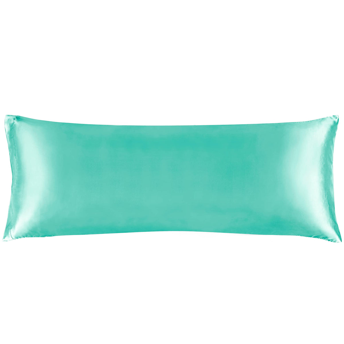 BEDELITE Satin Pillowcases, Queen Size 20x30 Inch, Dark Grey, Set of 2