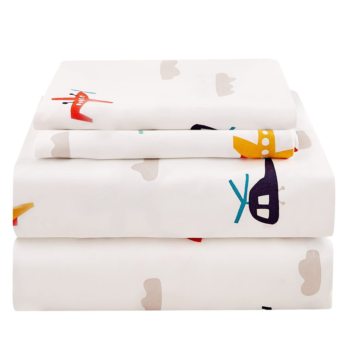 JSD Pink Unicorn Rainbow Kids Twin Sheet Set for Girls 3 Piece