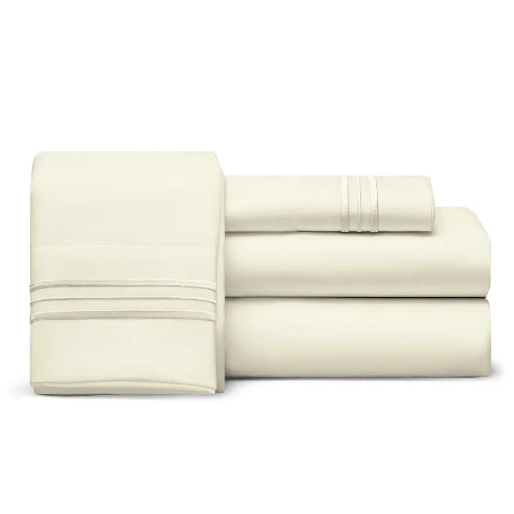 Split California King Sheets 1800 Thread Count Ultra Comfort Deep Pocket Softest in the World