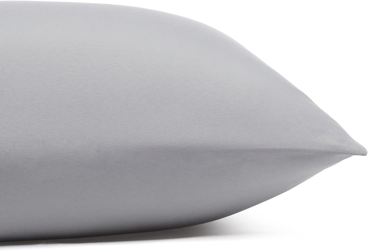 Amazon Basics Lightweight Super Soft Easy Care Wrinkle-Free Breathable Brushed Microfiber 3-Piece Bed Sheet Set with 14-Inch Deep Pockets, Twin, Dark Gray, Solid