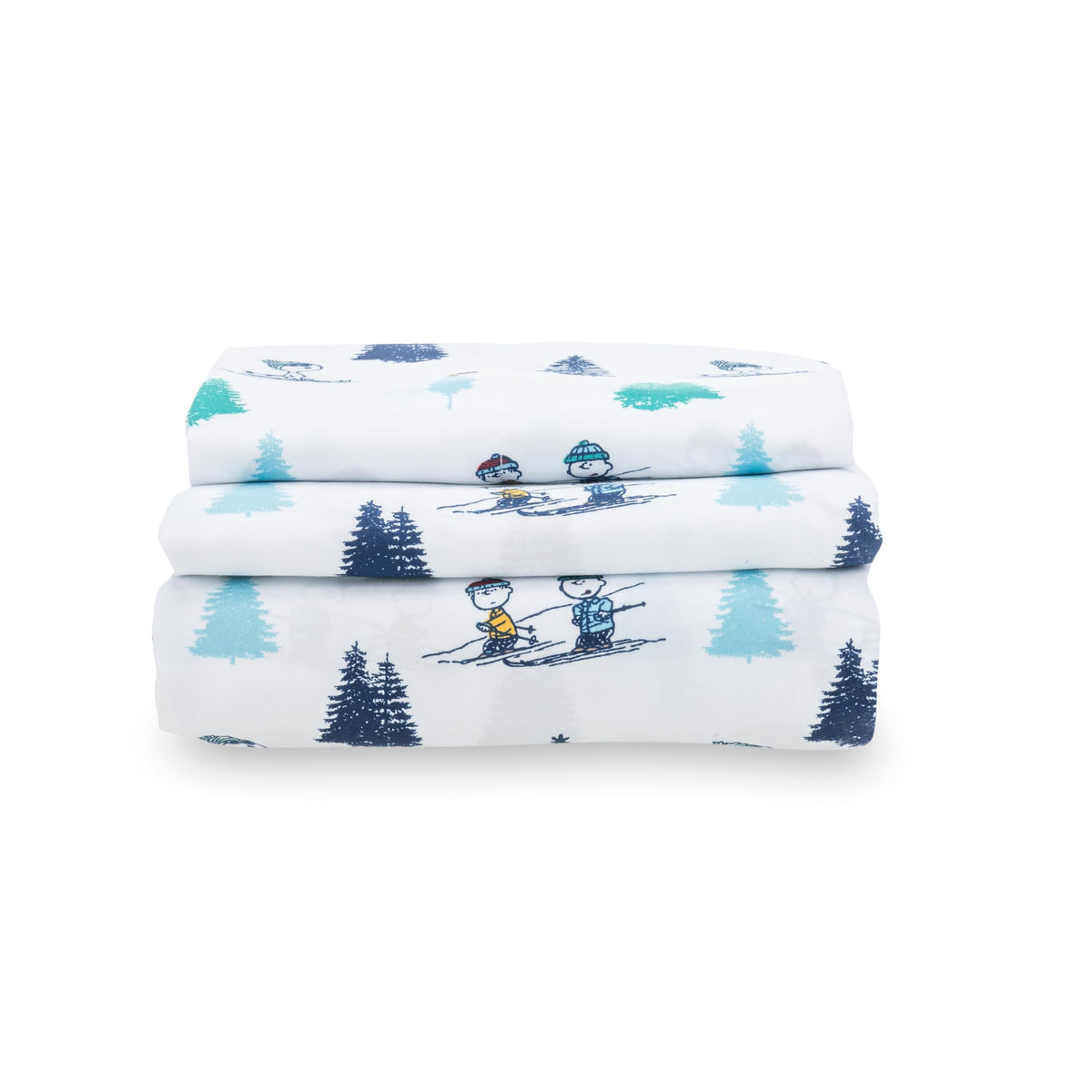 Berkshire Peanuts® Sheet Set Queen Size - 4 Pieces,Cute Character Snoopy Printed Soft Microfiber Bed Sheets,Peanuts Poses and Paws Grey