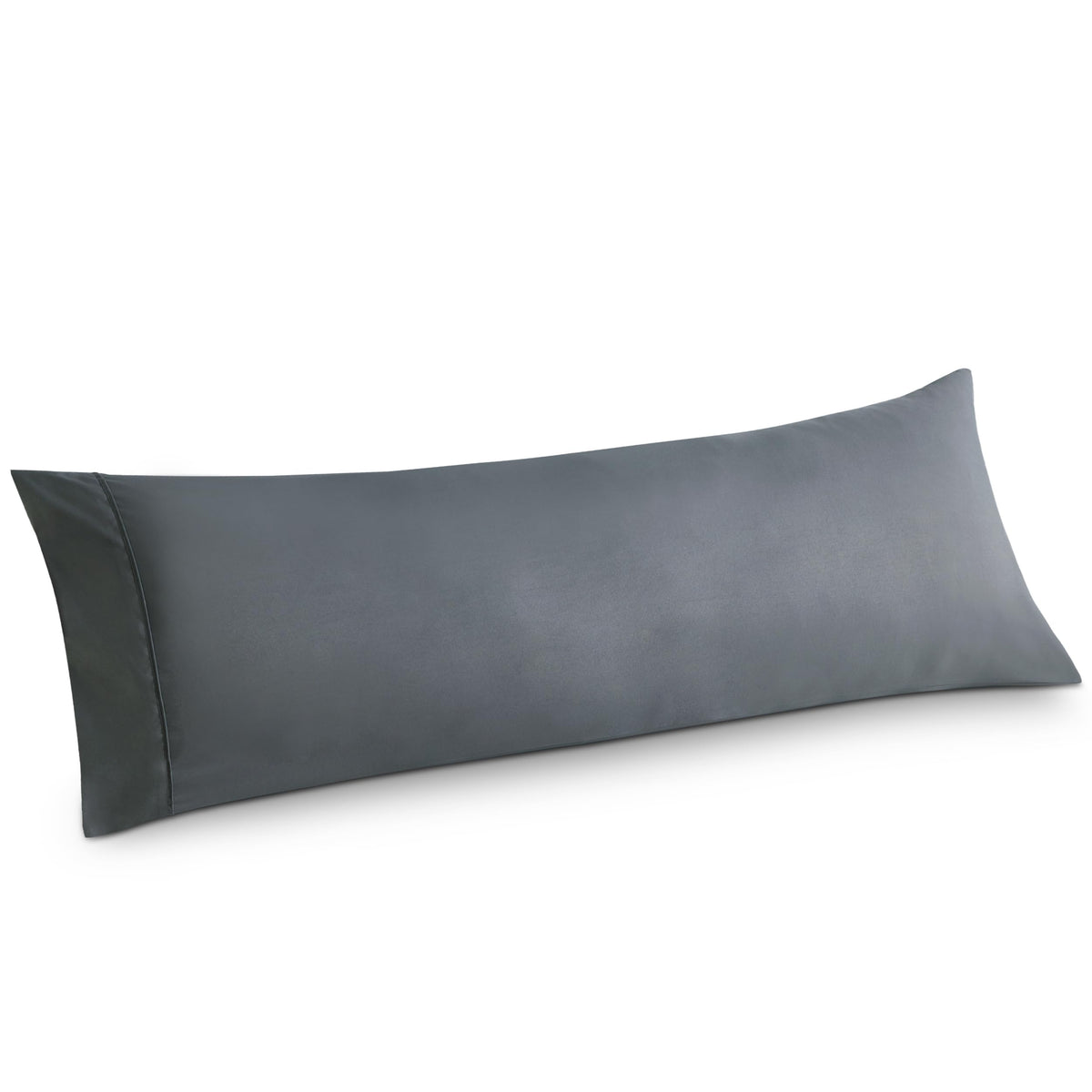 Bedsure Pillow Cases Queen Set of 2 - Dark Grey Double Brushed Microfiber Pillowcases 2 Pack, Super Soft Cooling Pillow Sham Covers with Envelope Closure, Wrinkle, Fade Resistant, 20”x30“