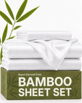 100% Rayon Derived from Bamboo - Bamboo Sheets Queen Size - Black