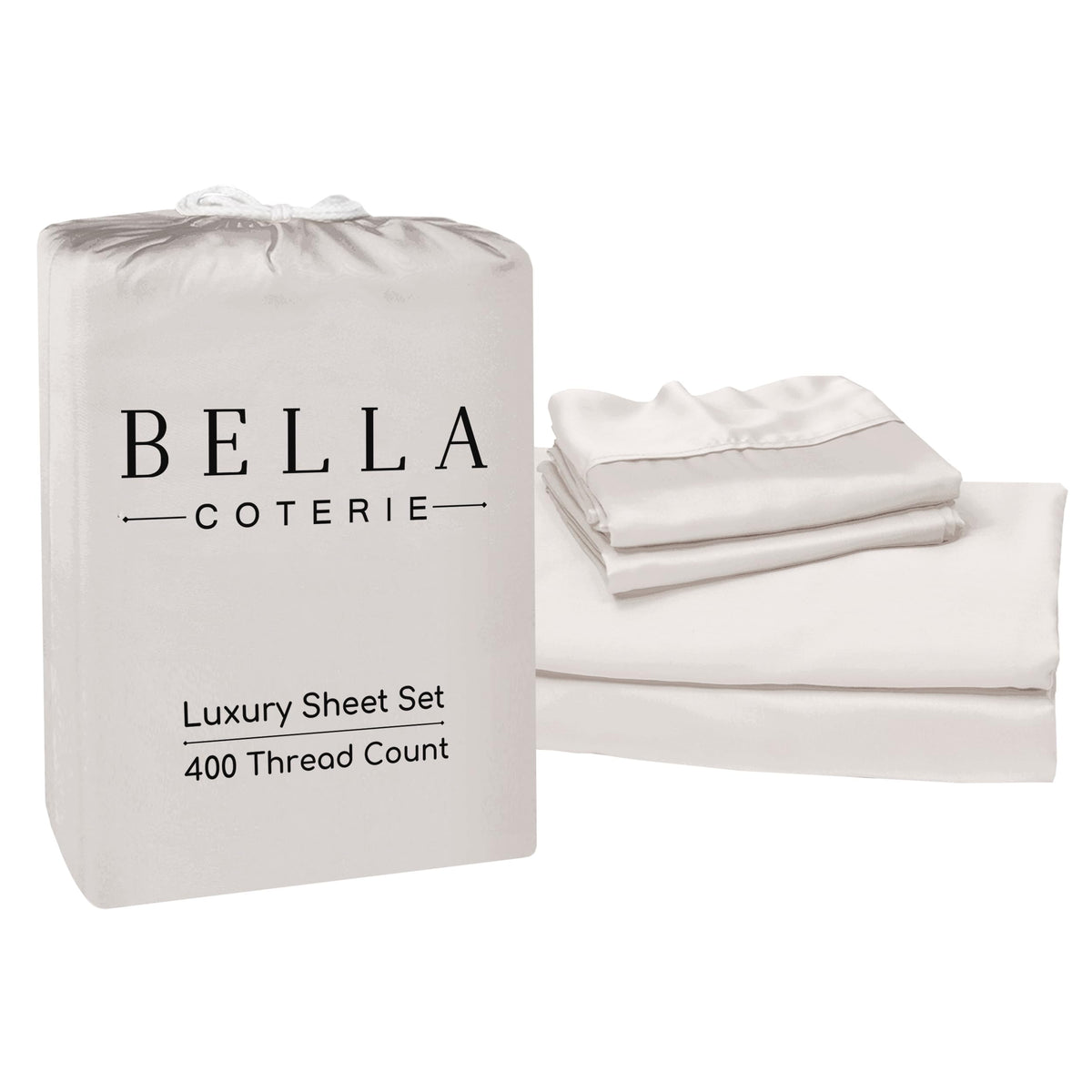 Bella Coterie Luxury Bamboo Viscose Queen Size Sheet Set