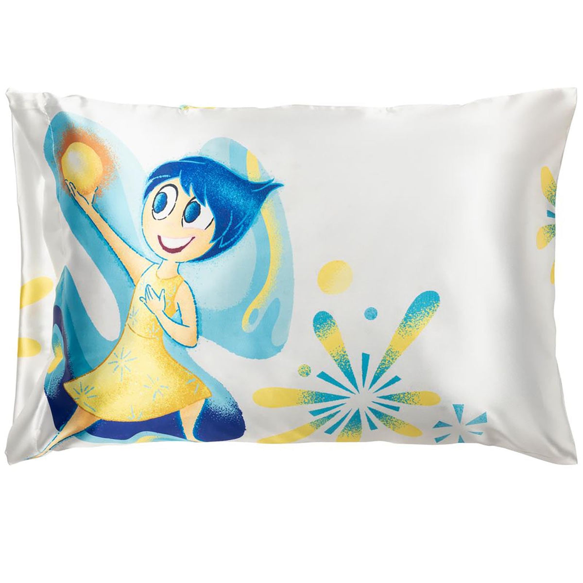 Jay Franco Satin Pillowcase - Standard Size 20x30 Inch Silky Soft Premium Pillow Cover, Blue - Harry Potter