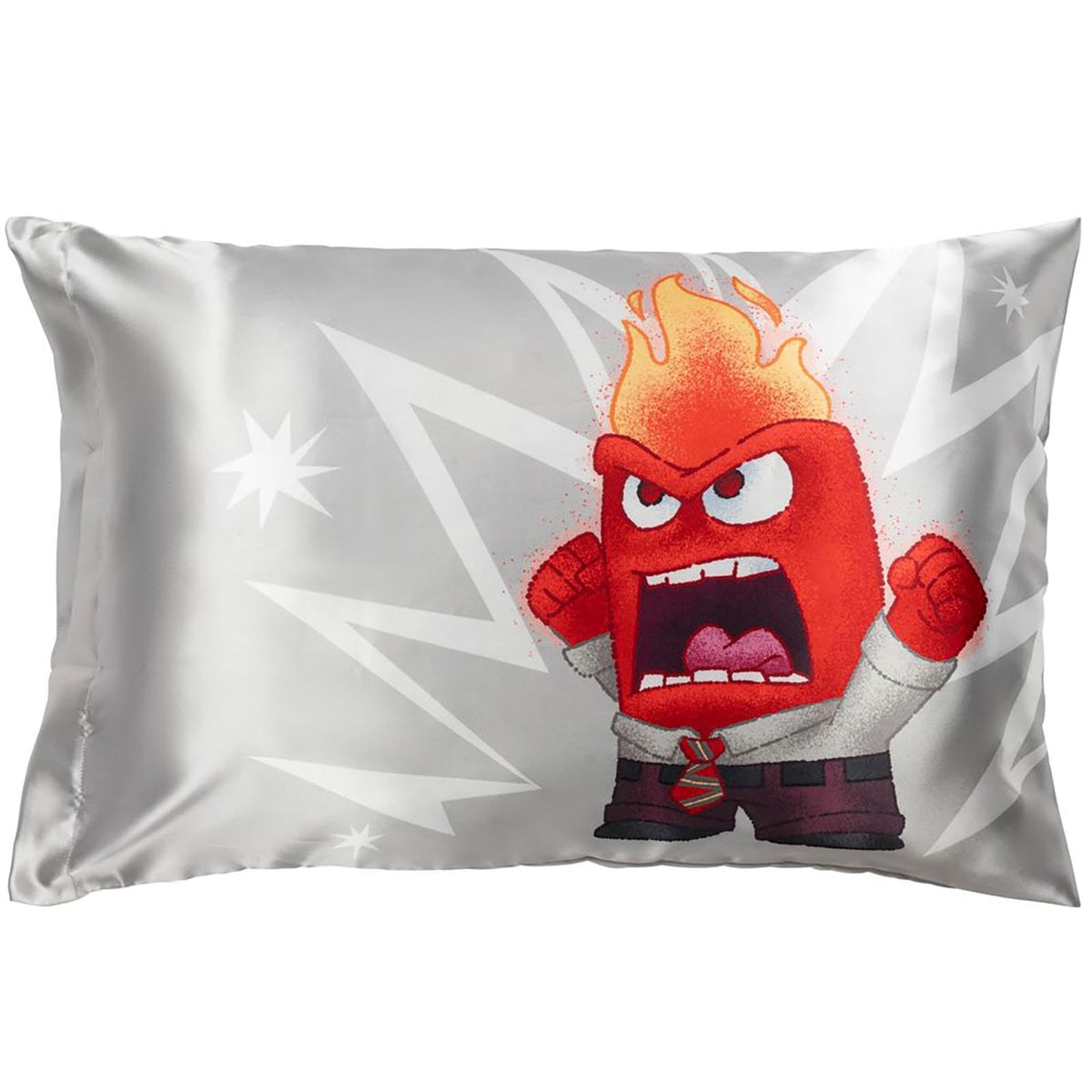 Jay Franco Satin Pillowcase - Standard Size 20x30 Inch Silky Soft Premium Pillow Cover, Blue - Harry Potter