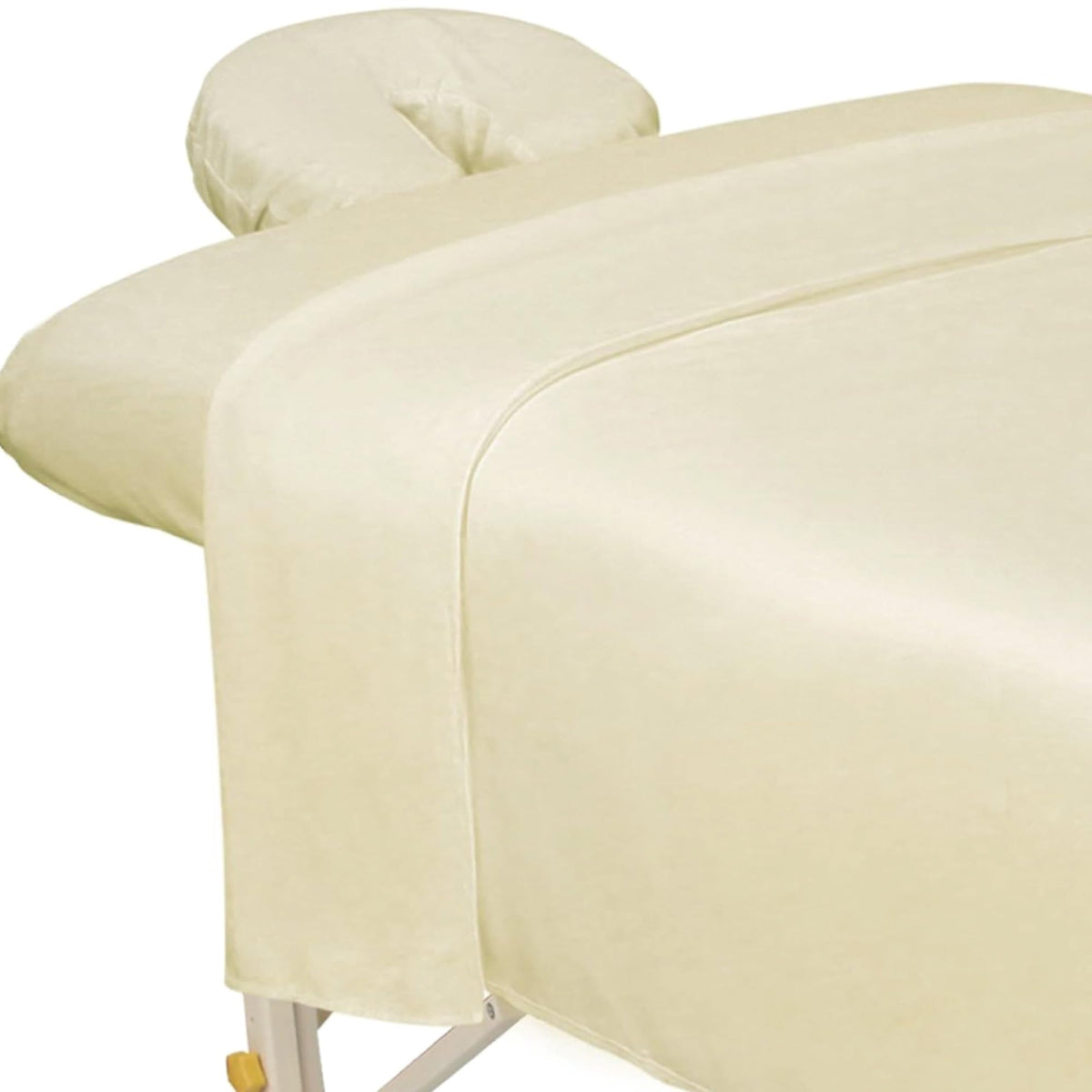 ForPro Premium Microfiber 3-Piece Massage Sheet Set, Cool Grey