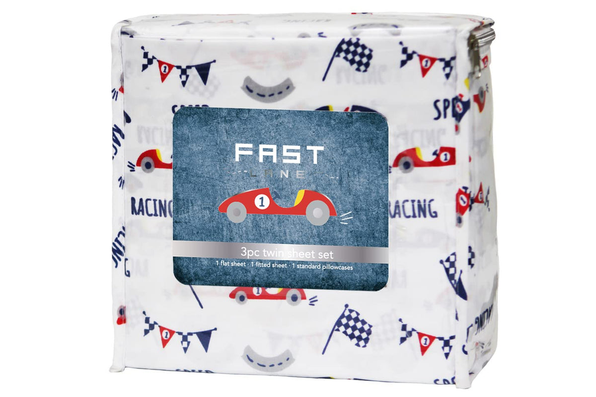 Full Sheets Set Kids Boys/Girls, Bed Sheets Kids, Cute Bed Sheet, Includes Flat, Fitted and 2 Pillowcases, 4 Piece