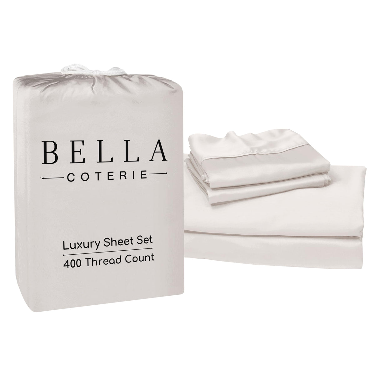Bella Coterie Luxury Bamboo Viscose Queen Size Sheet Set