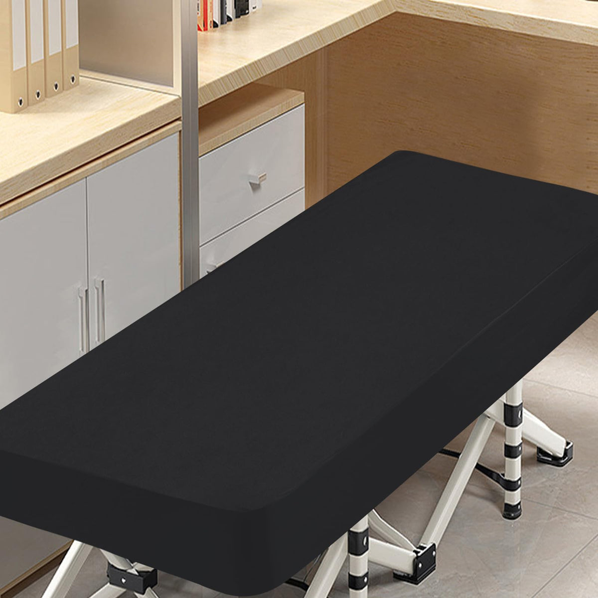 Twin Fitted Sheet Only, Soft & Cozy Twin Size Bed Sheets for Boy Kids Black