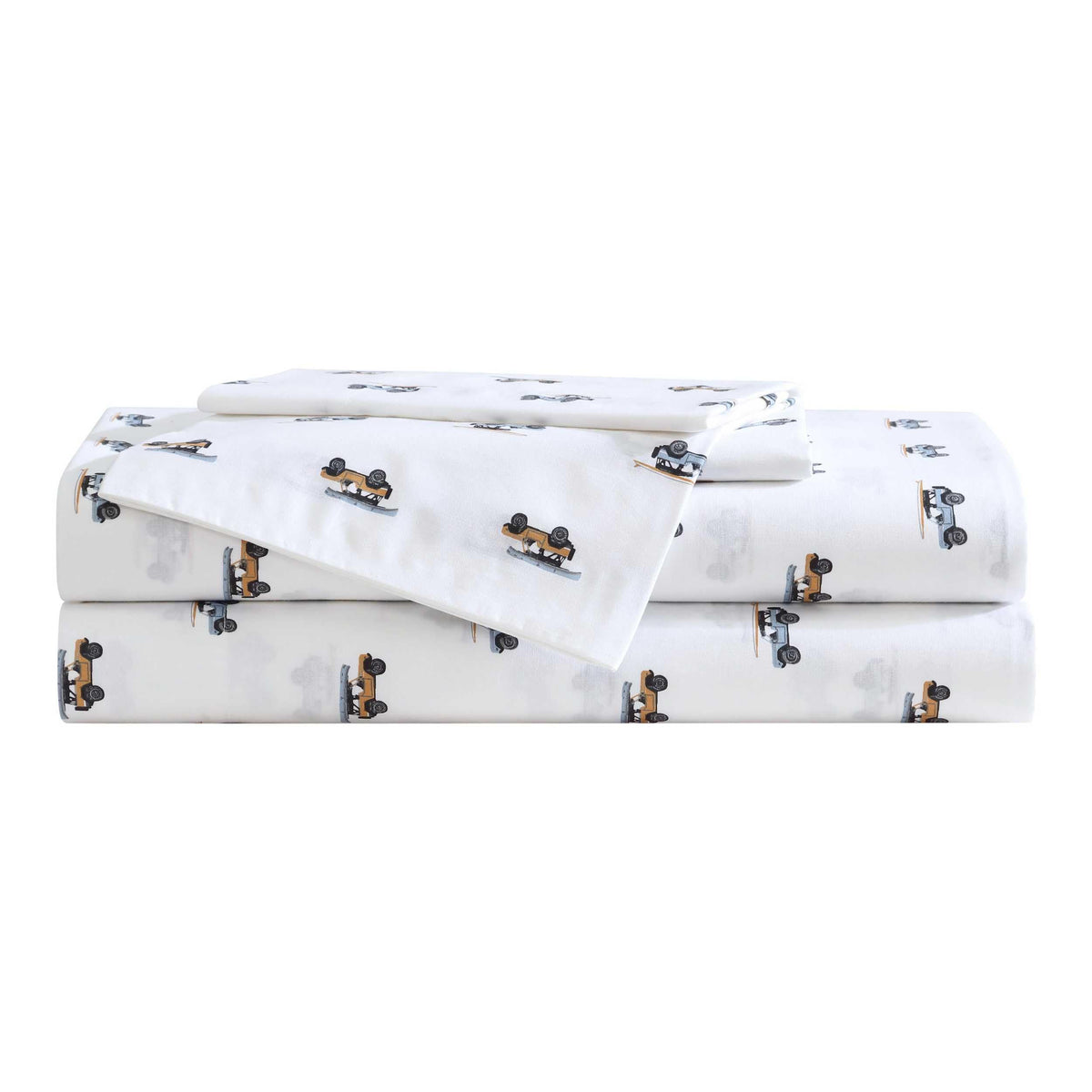 Eddie Bauer - Twin Size Sheet Set with Fitted Sheet & Pillowcase