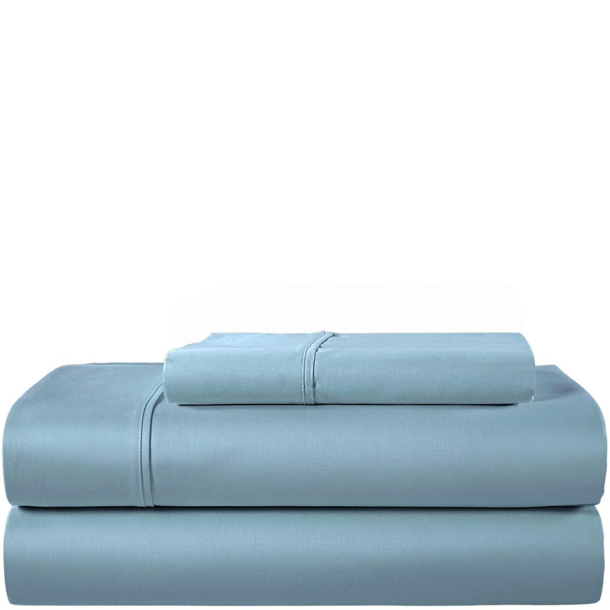 Queen Sheet Set, 400 Thread Count Bed Sheets Queen Size Set - French Blue