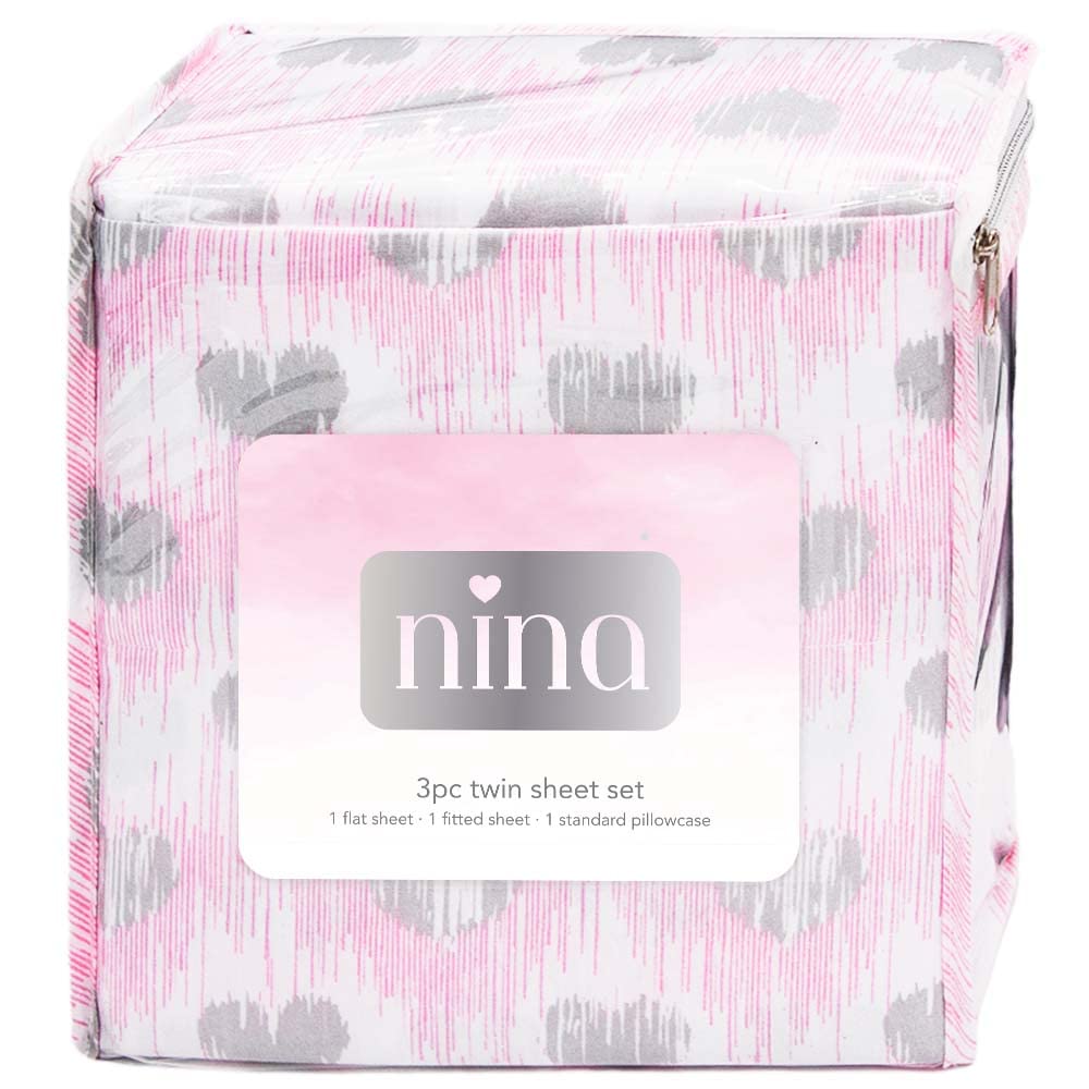 Full Sheets Set Kids Boys/Girls, Bed Sheets Kids, Cute Bed Sheet, Includes Flat, Fitted and 2 Pillowcases, 4 Piece
