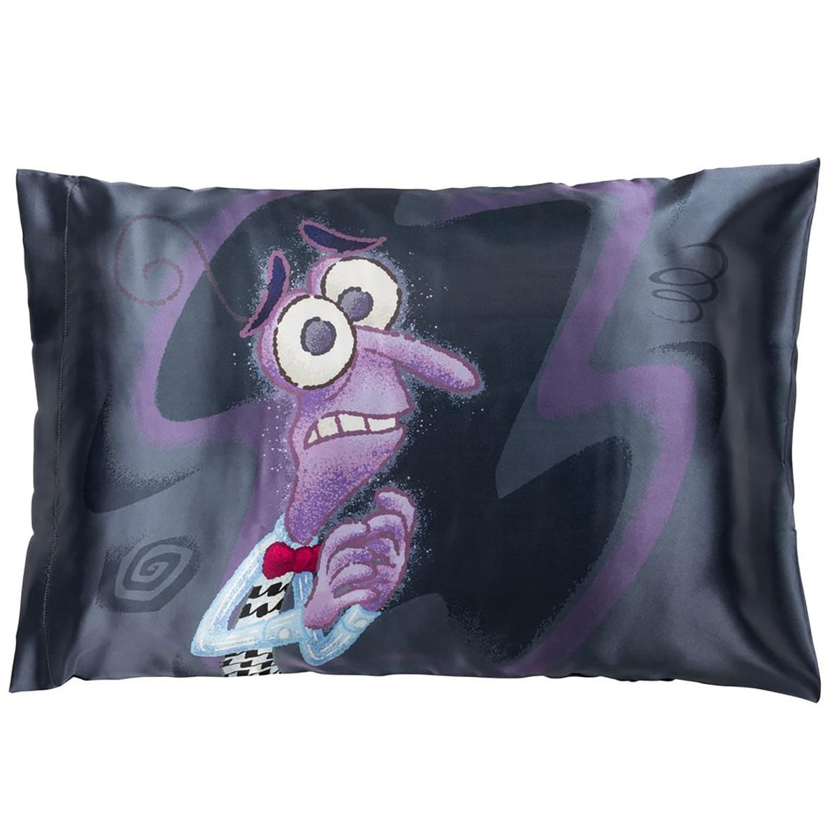 Jay Franco Satin Pillowcase - Standard Size 20x30 Inch Silky Soft Premium Pillow Cover, Blue - Harry Potter
