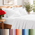 Bare Home Sheet Set 1800 Ultra-Soft with 2 Pillowcases (Twin XL, Light Grey)