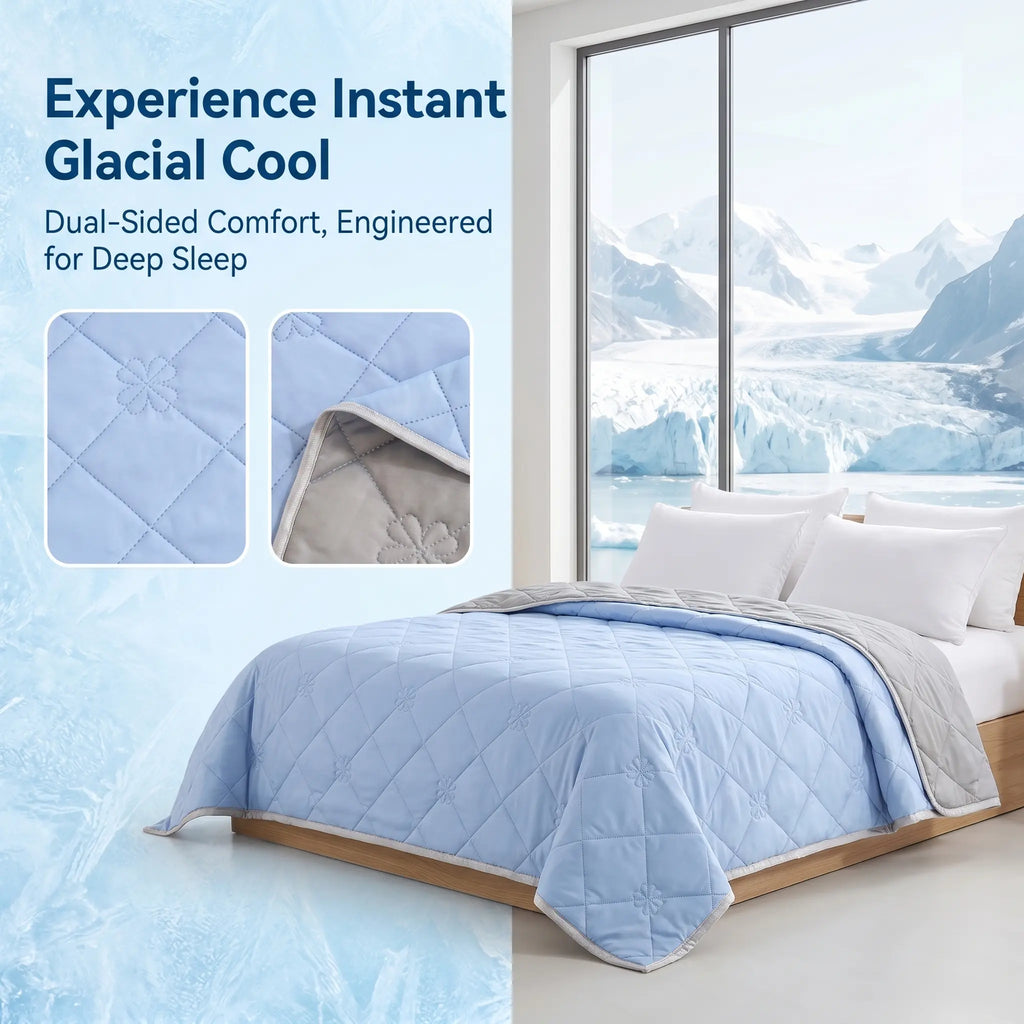 【Deals For You Days】Summer Blanket for Hot Sleepers&Night Sweats,Lightweight Breathable Thin Summer Quilt/Comfort,Skin-Friendly,Perfect for bed,Couch,Travel&Camping,Ideal All-Season Gift for Women,Men&Teens,bed accessories