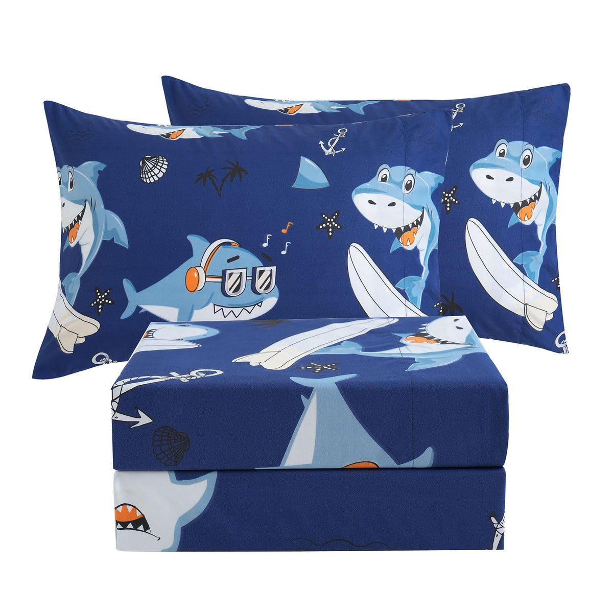 JSD Pink Unicorn Rainbow Kids Twin Sheet Set for Girls 3 Piece