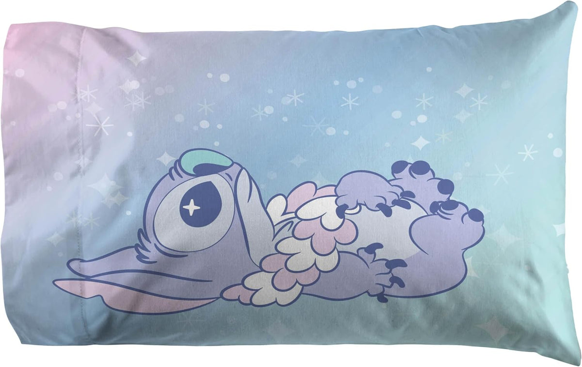 Jay Franco Disney Lilo & Stitch Full Size Sheet Set - 4 Piece Kids Bedding