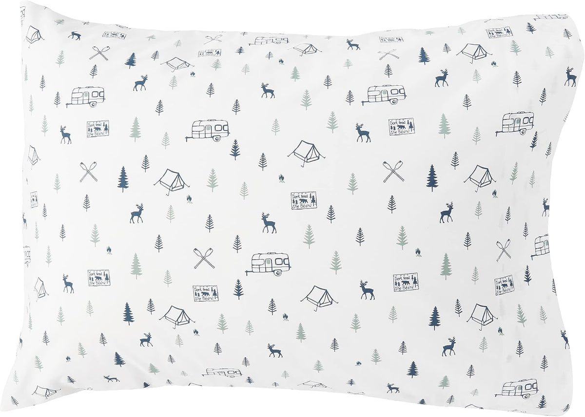 Eddie Bauer - Twin Size Sheet Set with Fitted Sheet & Pillowcase
