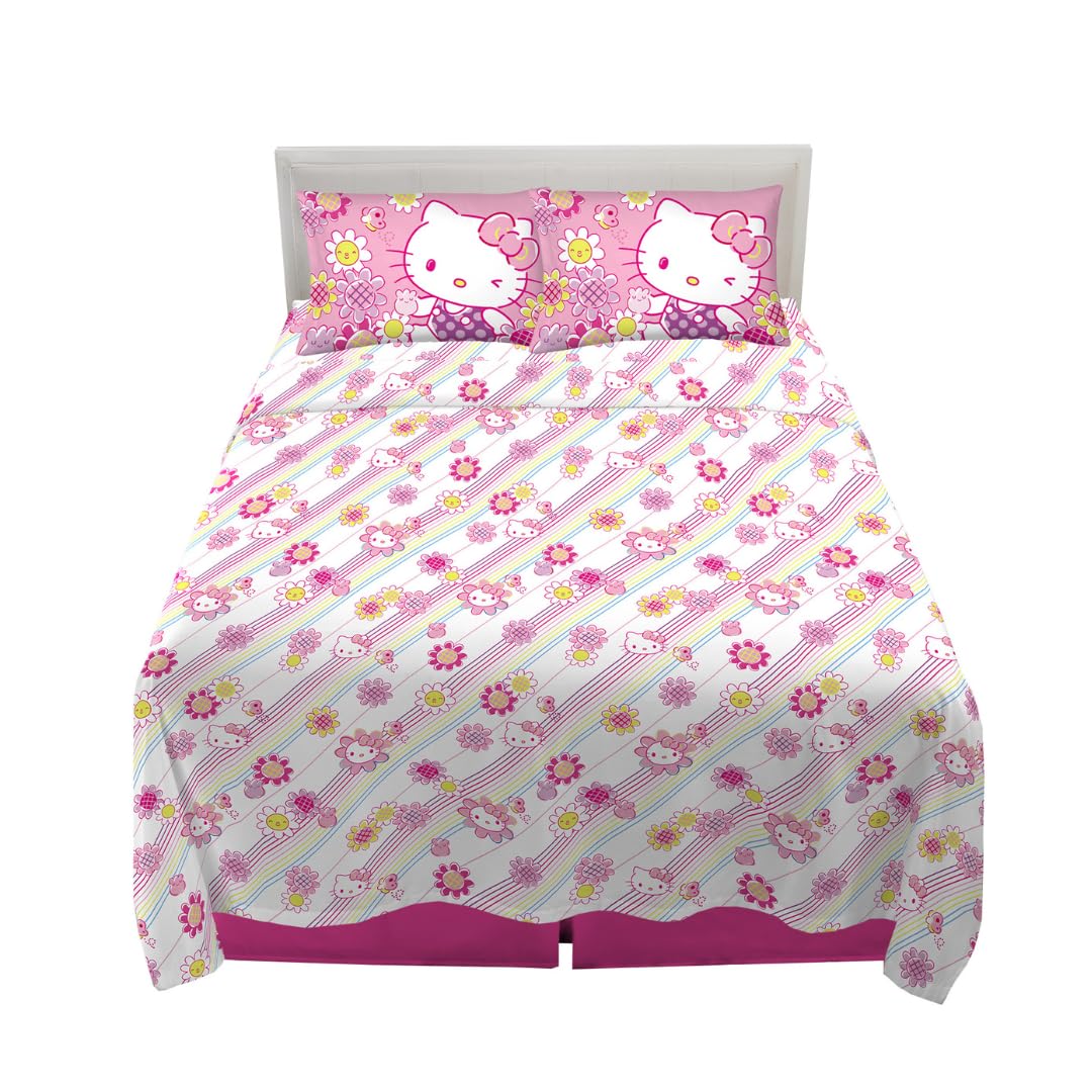 Franco Kids Bedding Super Soft Microfiber Sheet Set, Twin, Sonic The Hedgehog, Anime