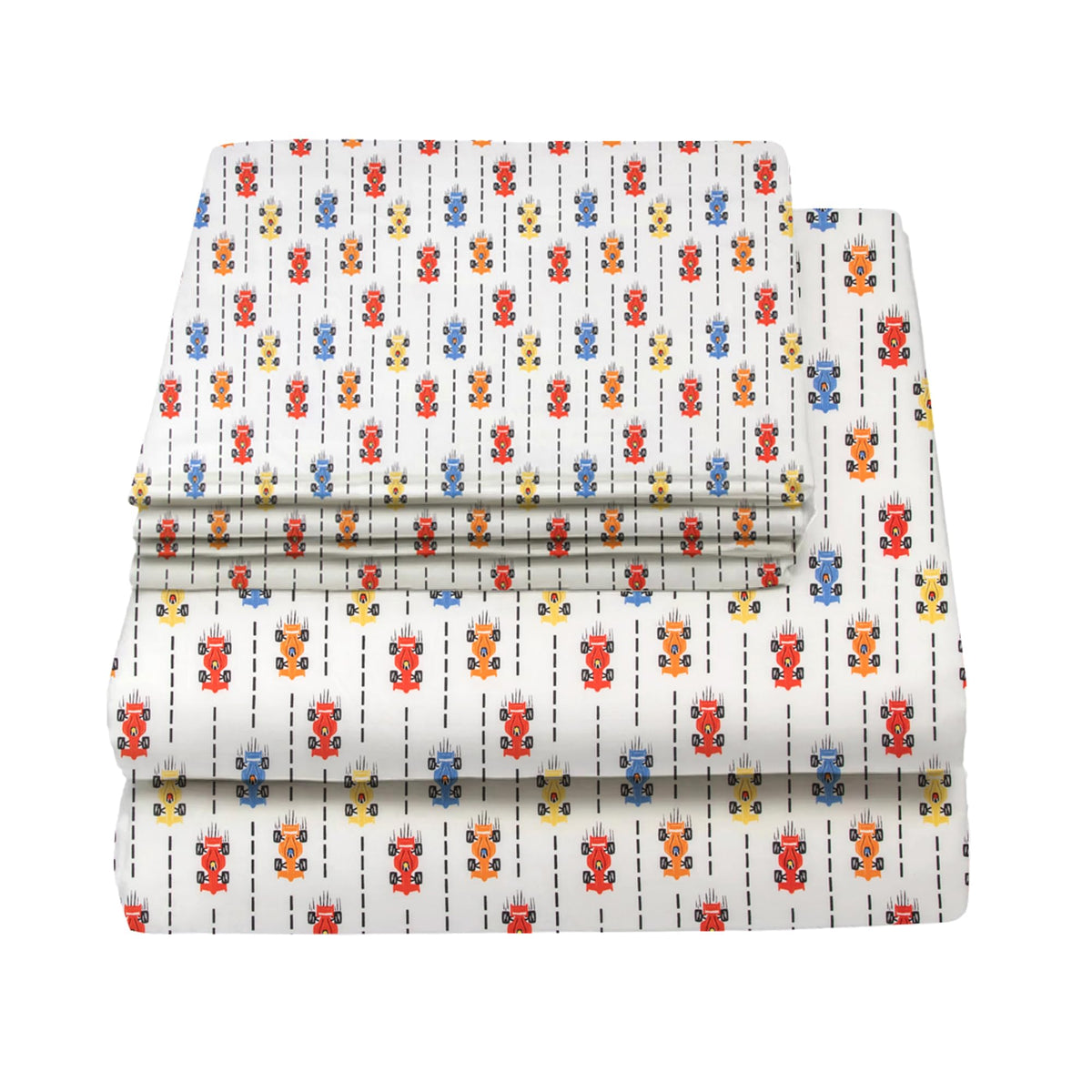 Full Sheets Set Kids Boys/Girls, Bed Sheets Kids, Cute Bed Sheet, Includes Flat, Fitted and 2 Pillowcases, 4 Piece