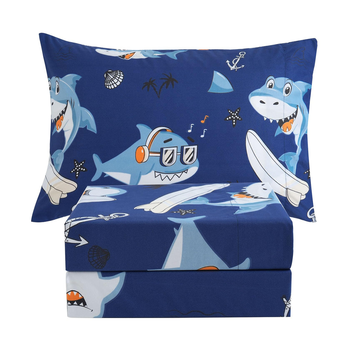 JSD Pink Unicorn Rainbow Kids Twin Sheet Set for Girls 3 Piece