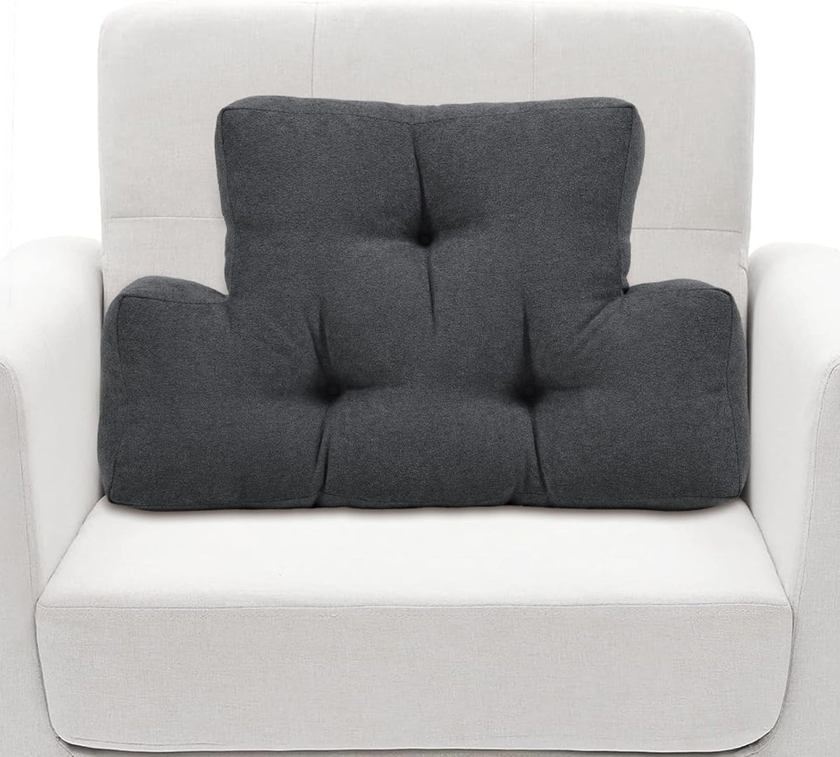 Back Pillow for Recliner Lumbar Support Pillow Soft and Fluffy Back Support Cushion Thick Lumbar Cushion for Chairs, Recliners,Sofa, Couch and Bed for Pain Relief