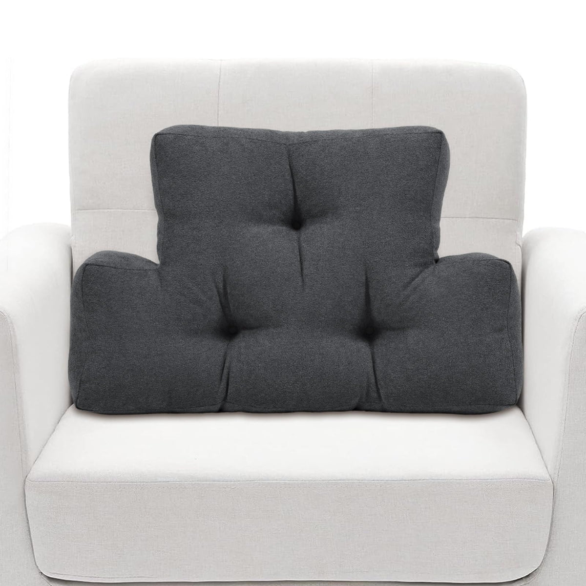 Back Pillow for Recliner Lumbar Support Pillow Soft and Fluffy Back Support Cushion Thick Lumbar Cushion for Chairs, Recliners,Sofa, Couch and Bed for Pain Relief