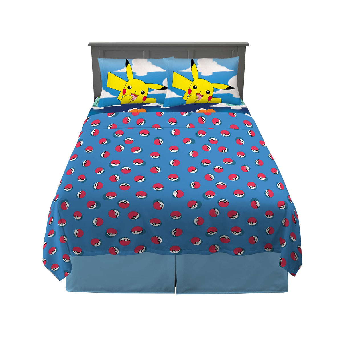 Franco Kids Bedding Super Soft Microfiber Sheet Set, Twin, Sonic The Hedgehog, Anime