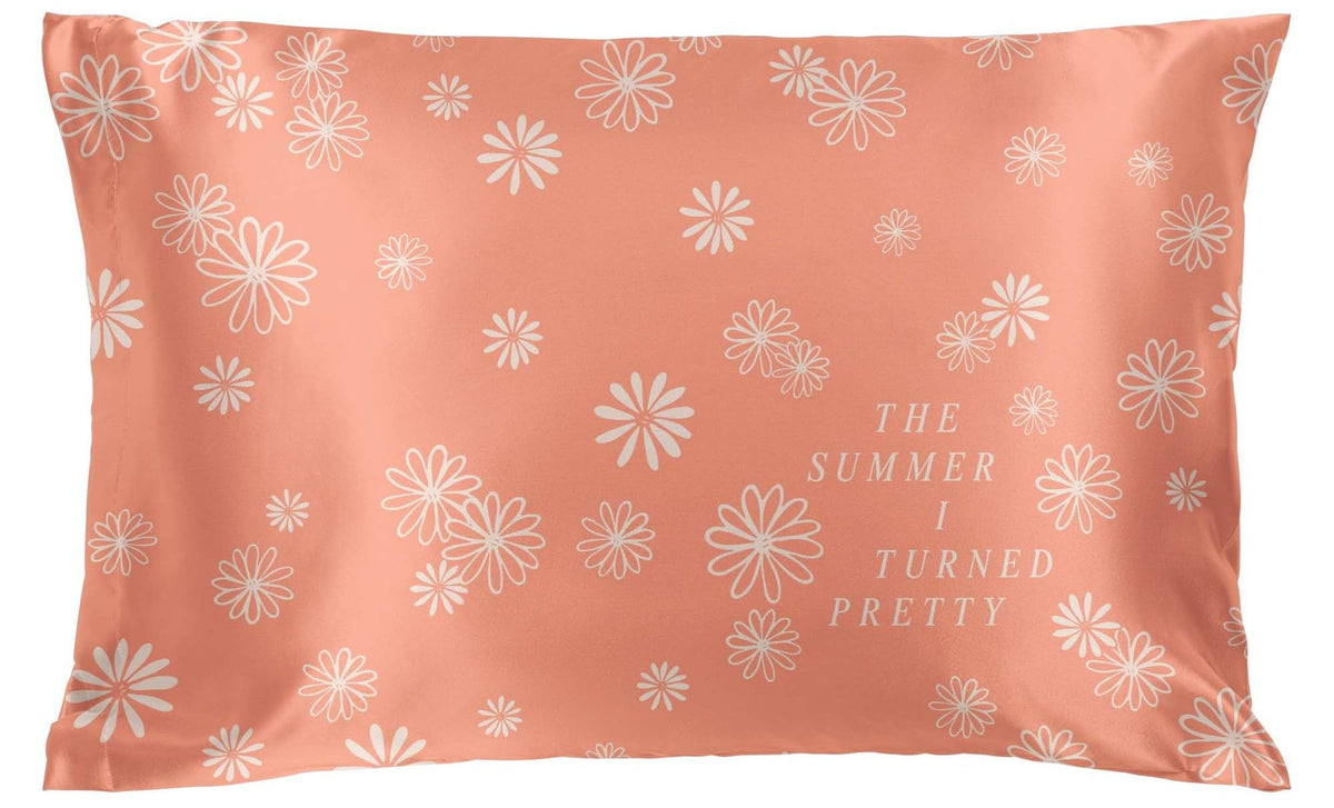 Jay Franco Satin Pillowcase - Standard Size 20x30 Inch Silky Soft Premium Pillow Cover, Blue - Harry Potter