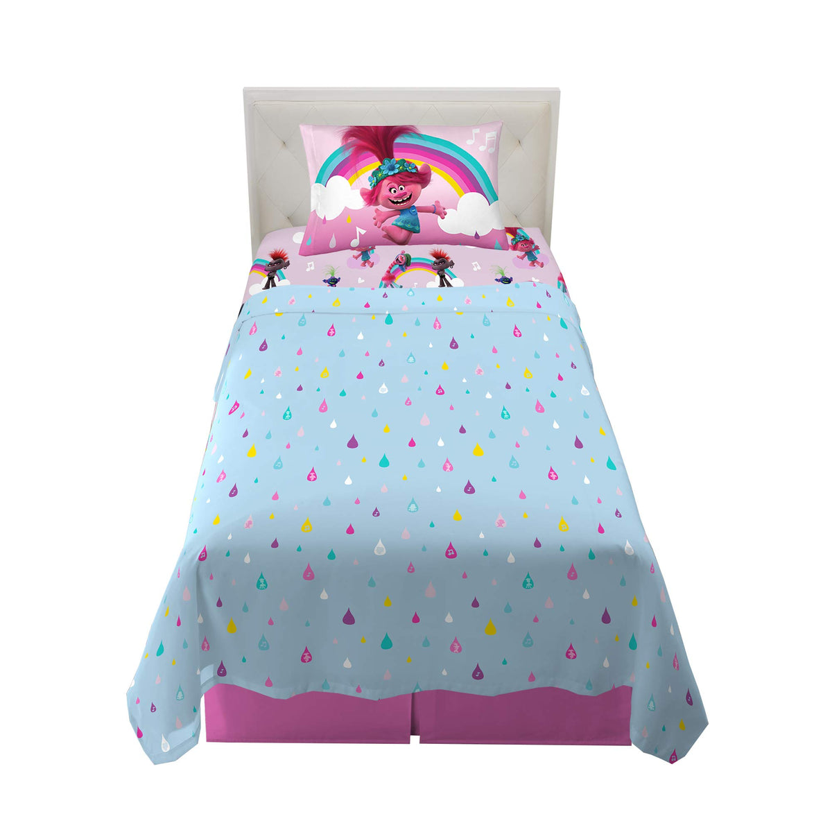Franco Kids Bedding Super Soft Microfiber Sheet Set, Twin, Sonic The Hedgehog, Anime