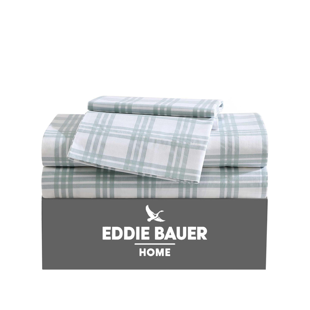 Eddie Bauer - Twin Size Sheet Set with Fitted Sheet & Pillowcase