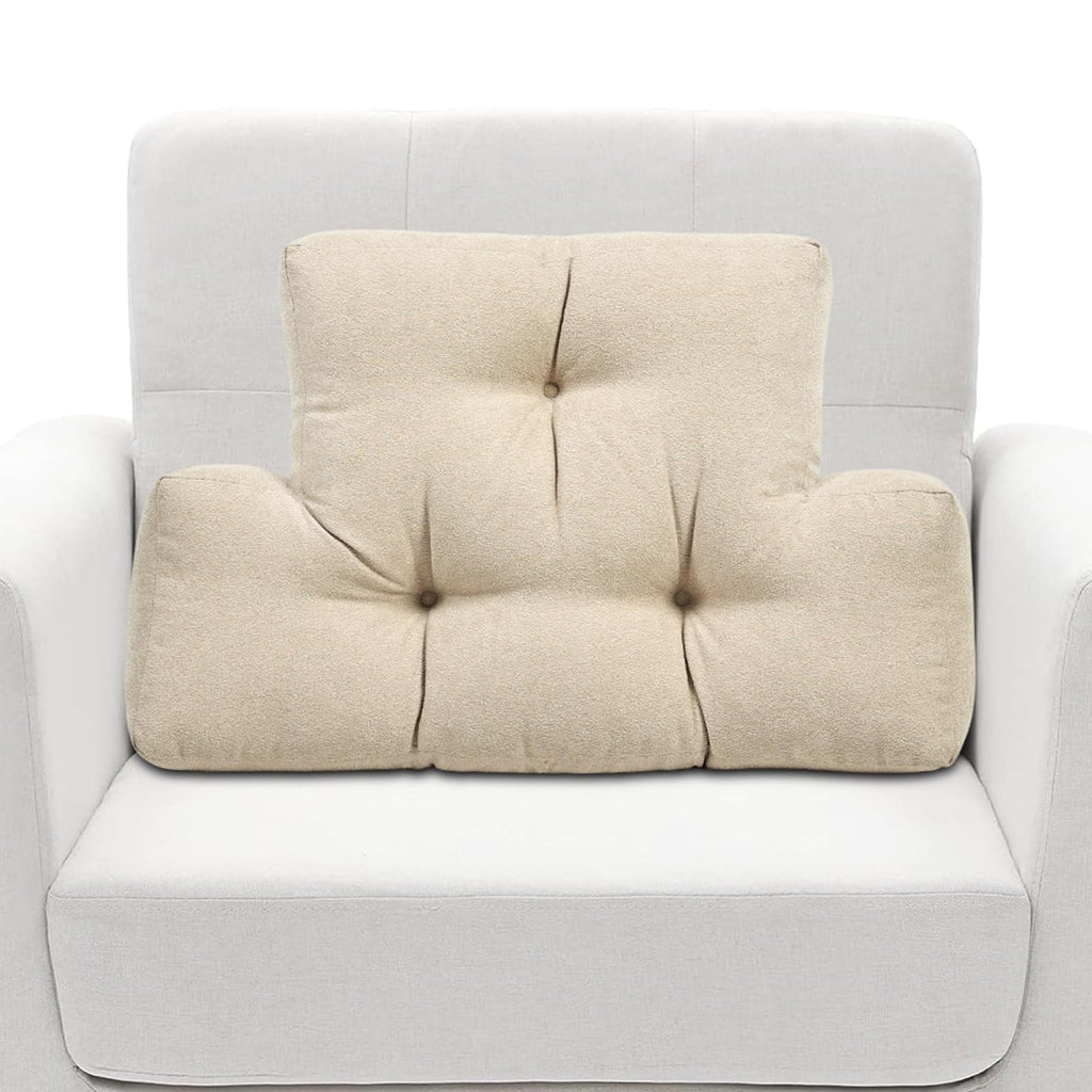 Back Pillow for Recliner Lumbar Support Pillow Soft and Fluffy Back Support Cushion Thick Lumbar Cushion for Chairs, Recliners,Sofa, Couch and Bed for Pain Relief