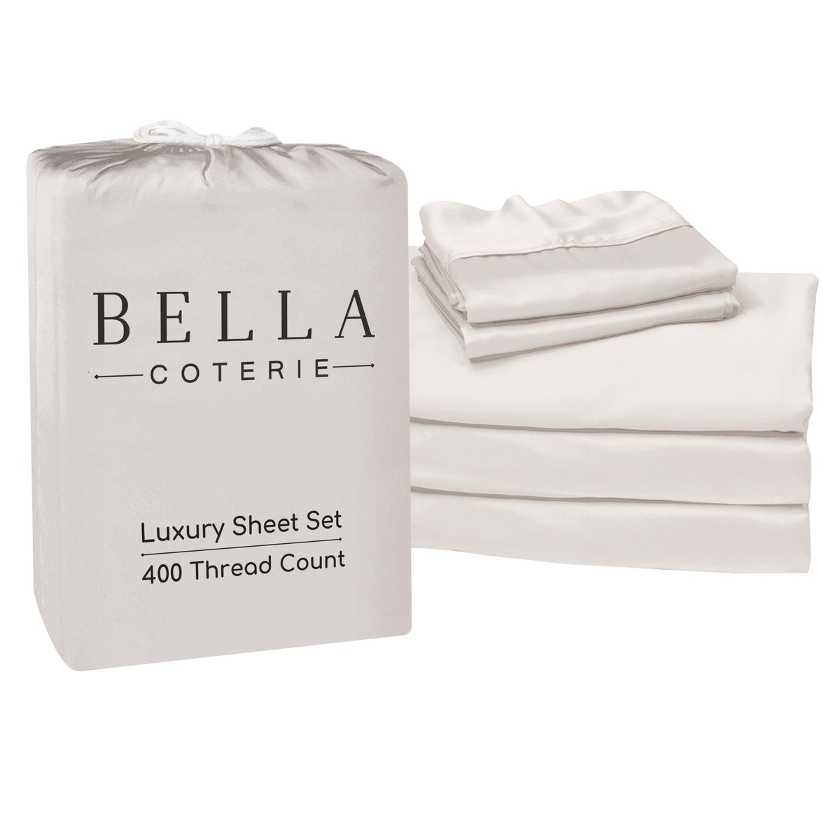 Bella Coterie Luxury Bamboo Viscose Queen Size Sheet Set