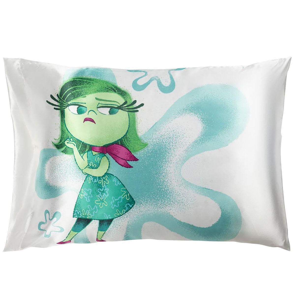 Jay Franco Satin Pillowcase - Standard Size 20x30 Inch Silky Soft Premium Pillow Cover, Blue - Harry Potter