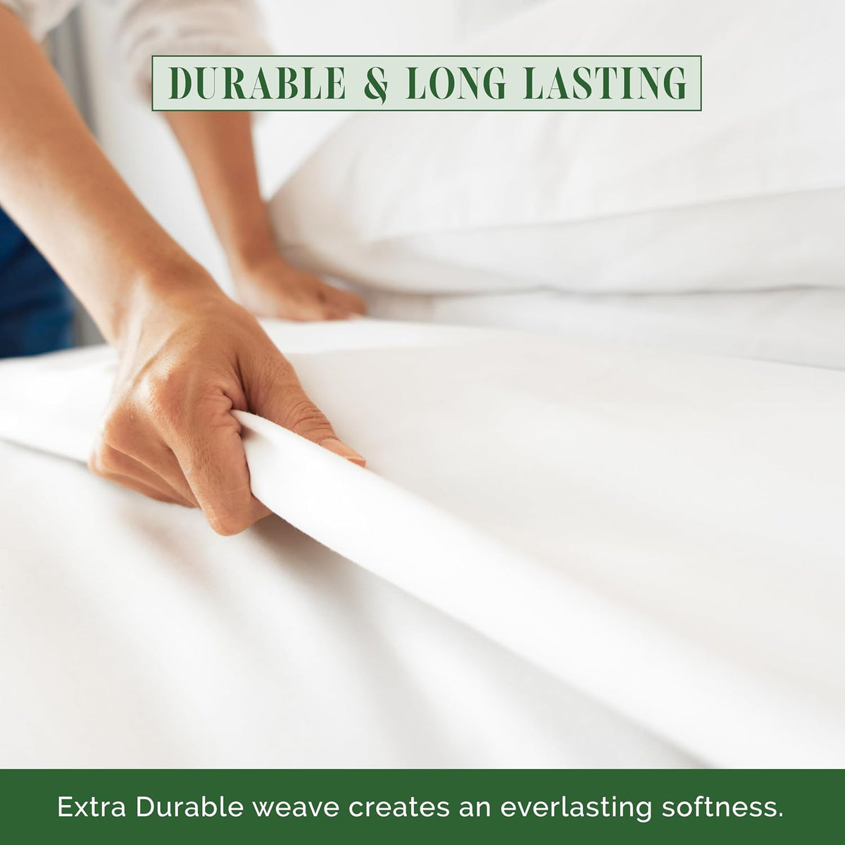 Luxury Flat Sheet on Amazon Elegant Comfort Wrinkle-Free 1500 Premier Hotel Quality 1-Piece Flat Sheet, King Size, Cream