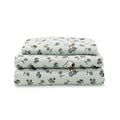 Berkshire Peanuts® Sheet Set Queen Size - 4 Pieces,Cute Character Snoopy Printed Soft Microfiber Bed Sheets,Peanuts Poses and Paws Grey