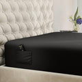 DREAMCARE King Fitted Sheet Only - Extra Deep Pocket Fitted Sheet - Fits up to 21 inch Mattress - Deep Pocket King Sheets - Hotel Luxury - Oeko-Tex Certified Sheets - (Grey)