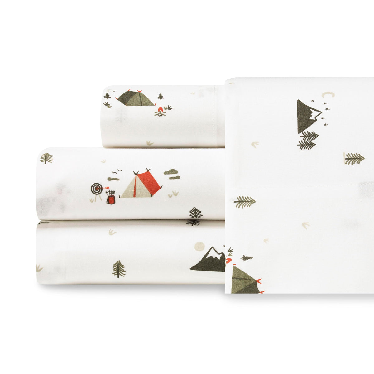 Eddie Bauer - Twin Size Sheet Set with Fitted Sheet & Pillowcase
