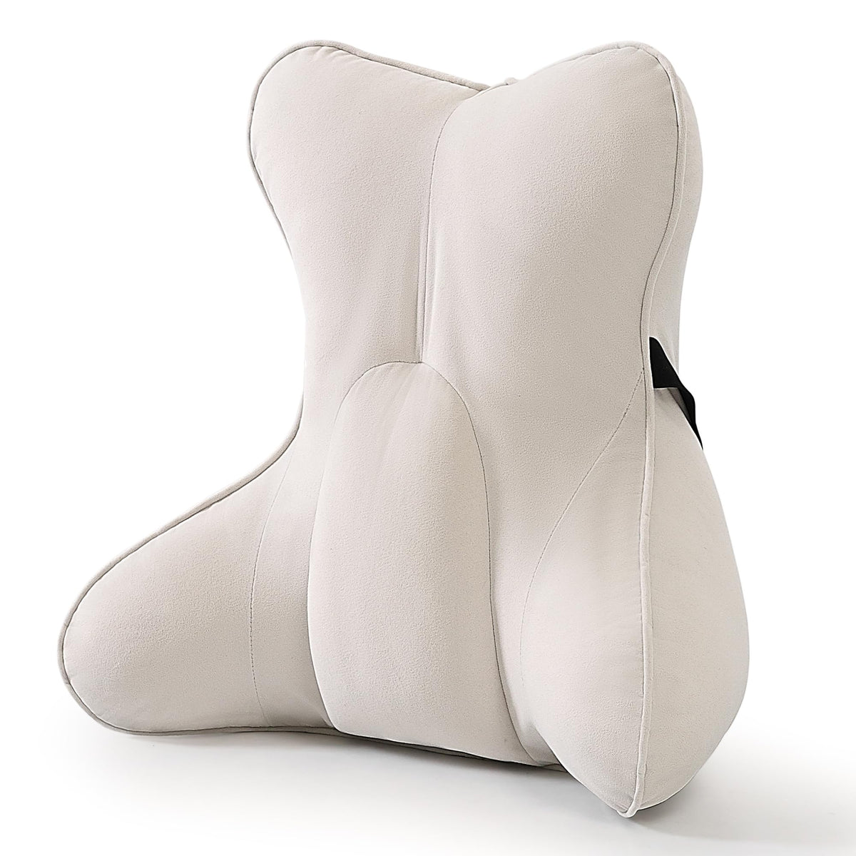 Back Pillow for Couch and Recliner, Lumbar Support Pillow for Sofa Sitting, Back Support Cushion for Office Chair, Ergonomic Back Cushion for Sitting Comfort, Slate Blue