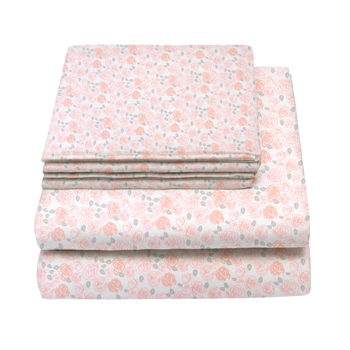 Full Sheets Set Kids Boys/Girls, Bed Sheets Kids, Cute Bed Sheet, Includes Flat, Fitted and 2 Pillowcases, 4 Piece